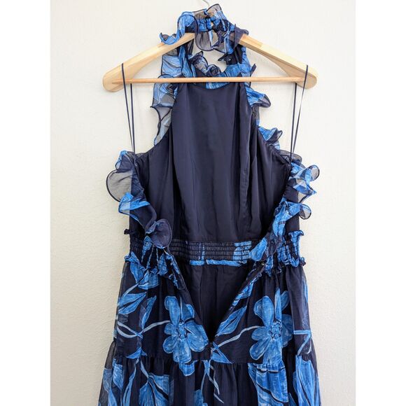 PatBO Blue Floral Maxi Dress - Picture 5 of 8